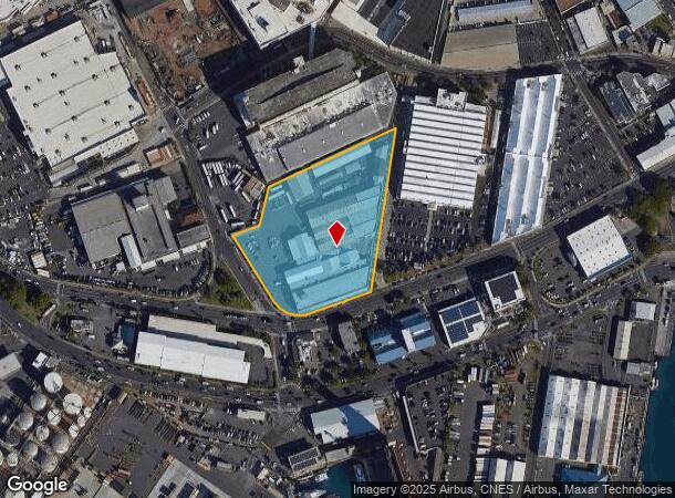 660 N Nimitz Hwy, Honolulu, HI Parcel Map