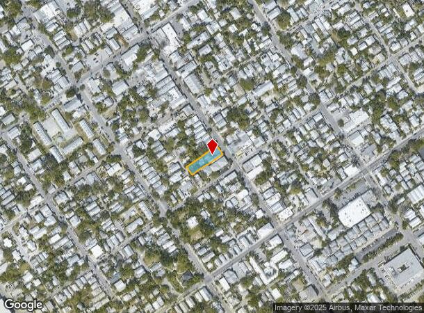  824 Duval St, Key West, FL Parcel Map