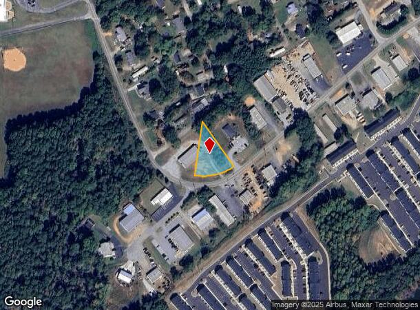 296 Giles Dr, Boiling Springs, SC Parcel Map