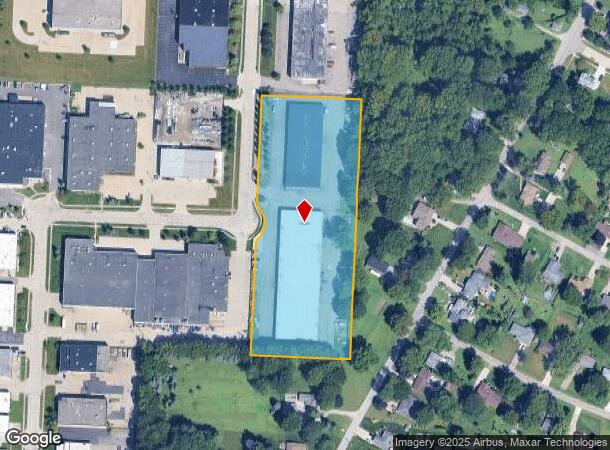 46670 Continental Dr, Chesterfield, MI Parcel Map