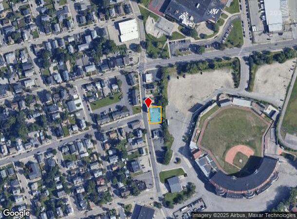 156 S Bend St, Pawtucket, RI Parcel Map