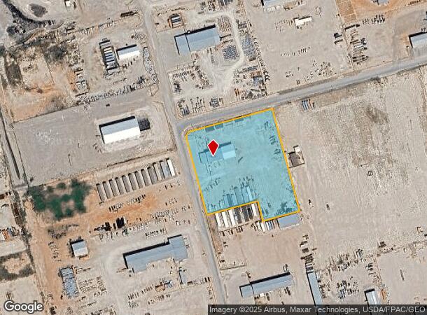  2418 N County Road 1287, Midland, TX Parcel Map