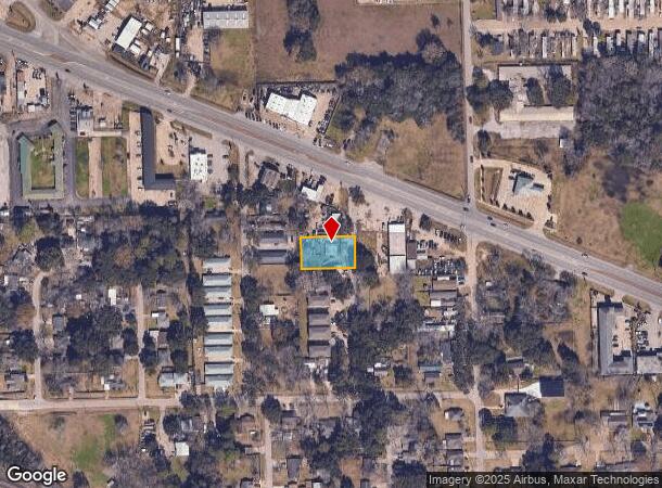  313 N Bates St, Alvin, TX Parcel Map