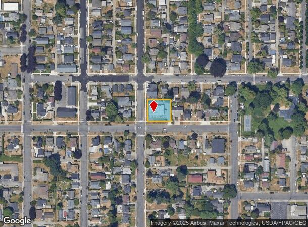 1103 Thompson St, Sumner, WA Parcel Map