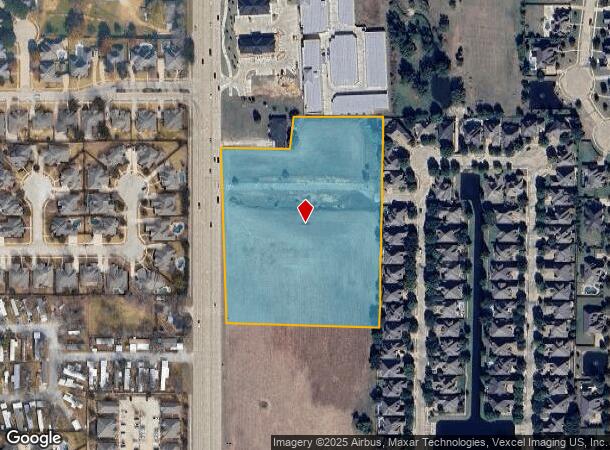  8010 Precinct Line Rd, Colleyville, TX Parcel Map