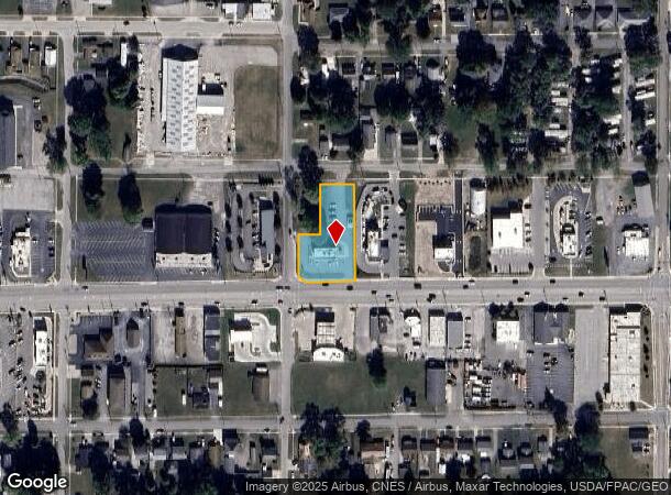 536 Trenton Ave, Findlay, OH Parcel Map