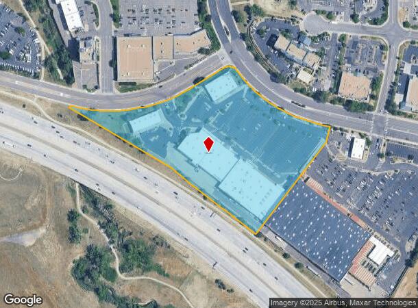  8449 S Yosemite St, Lone Tree, CO Parcel Map