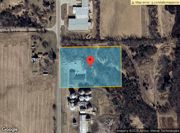  411 S Meridian Rd, Hudson, MI Parcel Map