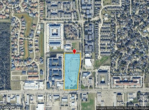  2530 Eldridge Pkwy, Houston, TX Parcel Map