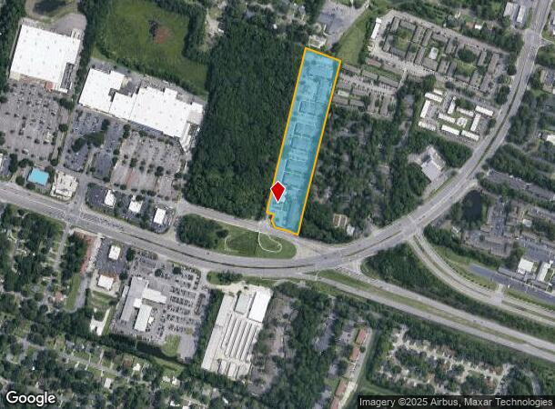 10875 Abercorn St, Savannah, GA Parcel Map