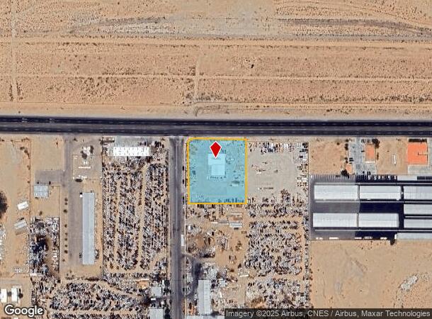  1241 W Inyokern Rd, Ridgecrest, CA Parcel Map