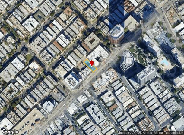 11825 Wilshire Blvd, Los Angeles, CA Parcel Map