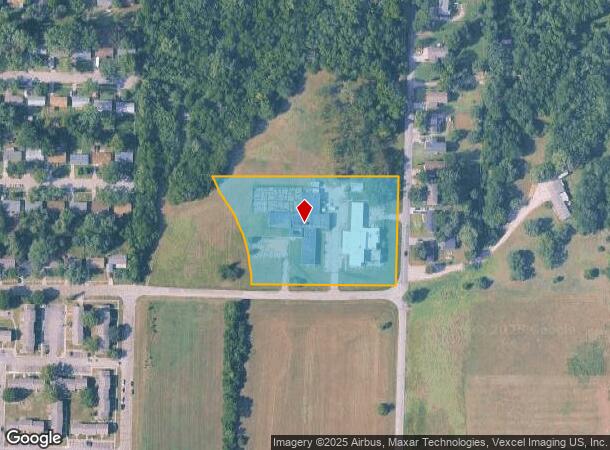 2600 Se 23Rd St, Topeka, KS Parcel Map