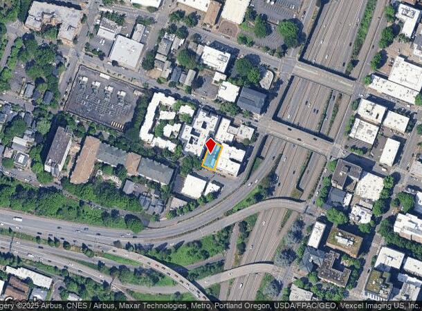  1425 Sw Clay St, Portland, OR Parcel Map