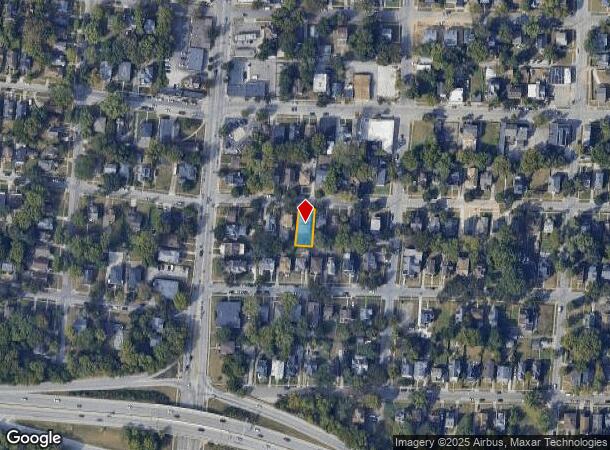  1221 Carolina Ave, Cincinnati, OH Parcel Map