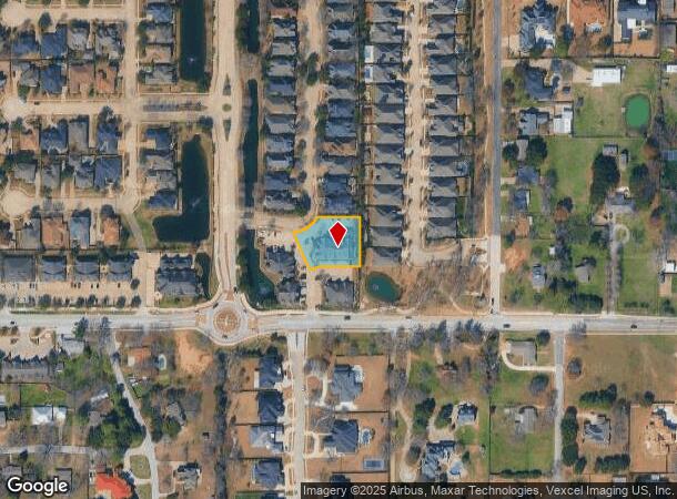  1312 Glade Rd, Colleyville, TX Parcel Map