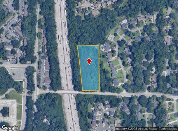  3151 Henderson Mill Rd, Tucker, GA Parcel Map