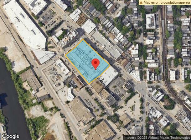  1840 N Clybourn Ave, Chicago, IL Parcel Map