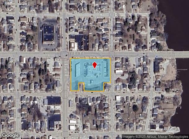  2107 Washington St, Two Rivers, WI Parcel Map