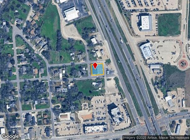 201 N Scott St, Burleson, TX Parcel Map