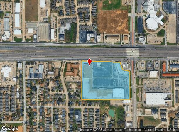 1301 Texas Star Pkwy, Euless, TX Parcel Map