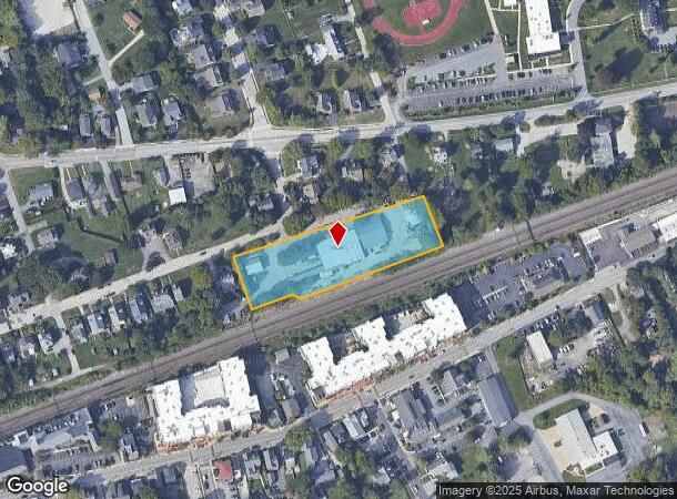  346 E Broad St, Malvern, PA Parcel Map