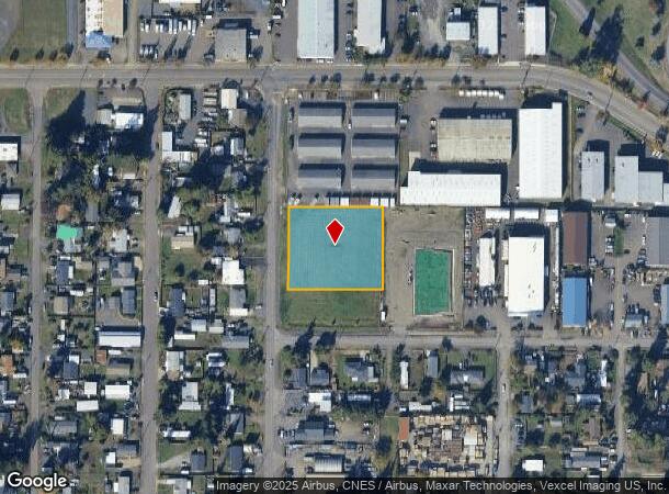 1319 36Th St, Springfield, OR Parcel Map