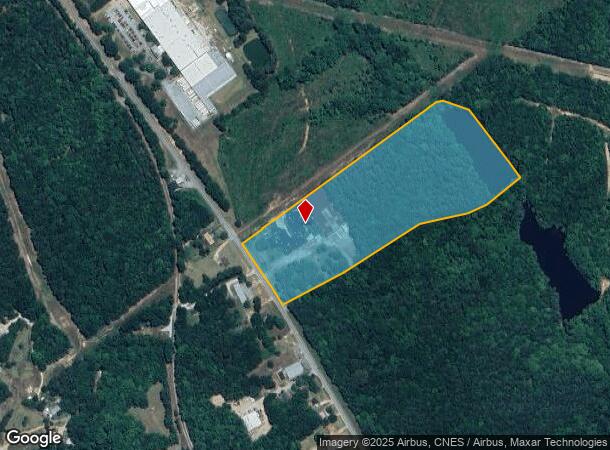 100 Church St, Laurens, SC Parcel Map