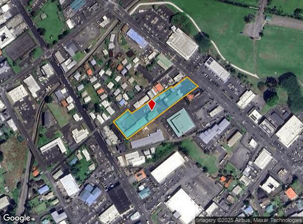398 Kilauea Ave, Hilo, HI Parcel Map