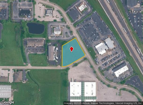  1316 Park Plaza Dr, O Fallon, IL Parcel Map