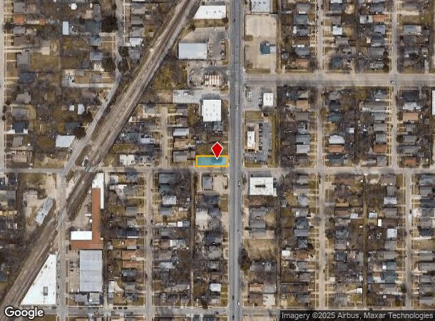 2628 Hemphill St, Fort Worth, TX Parcel Map