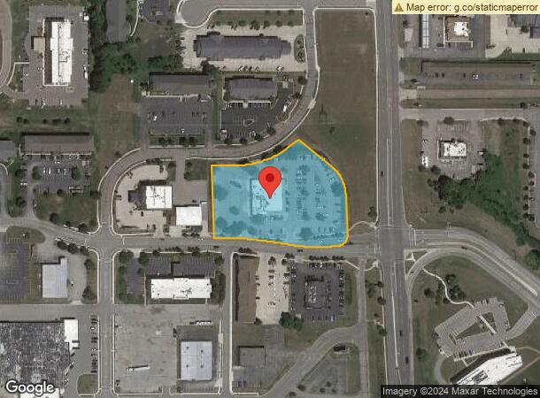  110 Northpointe Blvd, Lebanon, IN Parcel Map