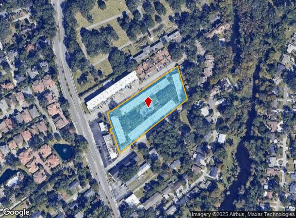  1527 Flanders Rd, Jacksonville, FL Parcel Map