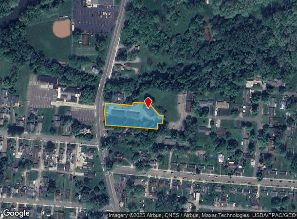  290 W National Dr, Newark, OH Parcel Map
