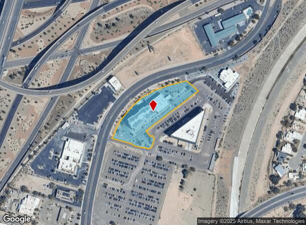  1660 University Blvd Ne, Albuquerque, NM Parcel Map