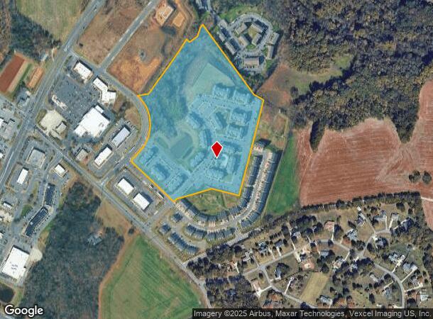 3635 Coventry Commons Ave Sw, Concord, NC Parcel Map