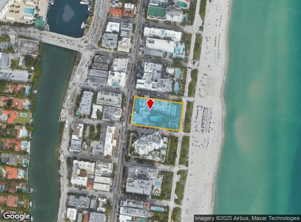  3925 Collins Ave, Miami Beach, FL Parcel Map