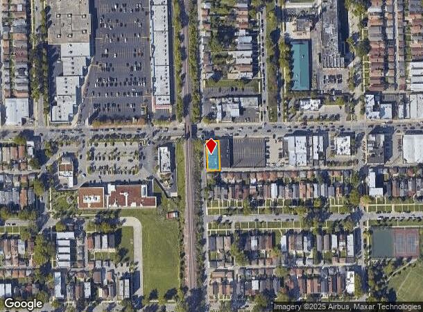 4557 W Diversey Ave, Chicago, IL Parcel Map