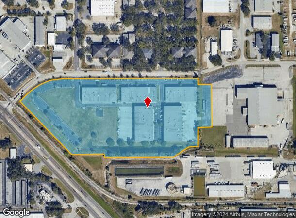  2275 Commerce Point Dr, Lakeland, FL Parcel Map