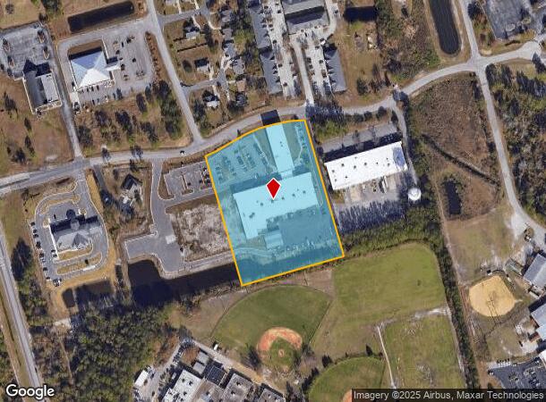  2635 Northchase Pky Se, Wilmington, NC Parcel Map