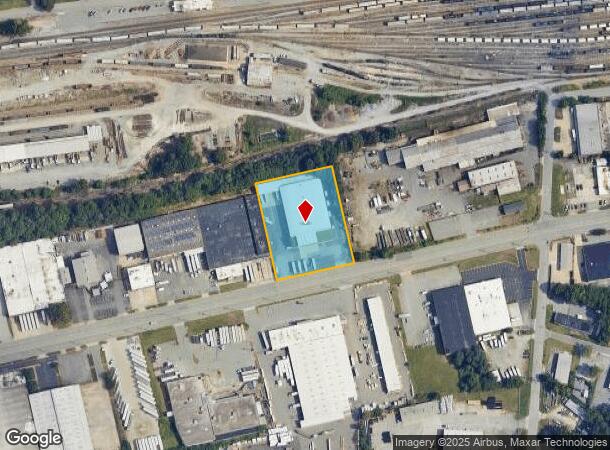  2704 Patterson St, Greensboro, NC Parcel Map