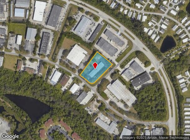  1260 Se Industrial Blvd, Port Saint Lucie, FL Parcel Map