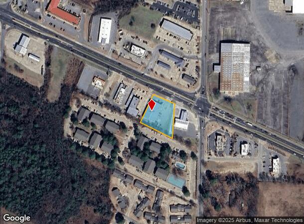  1305 Dave Ward Dr, Conway, AR Parcel Map