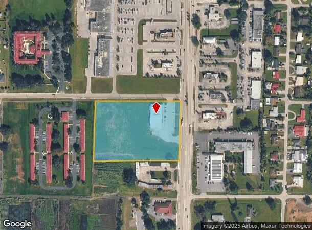 1024 S Main St, Belle Glade, FL Parcel Map