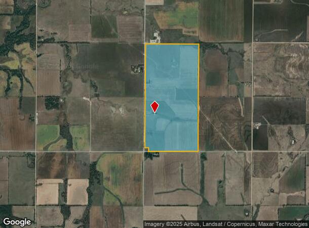  Rt 1 Ave, Moran, KS Parcel Map