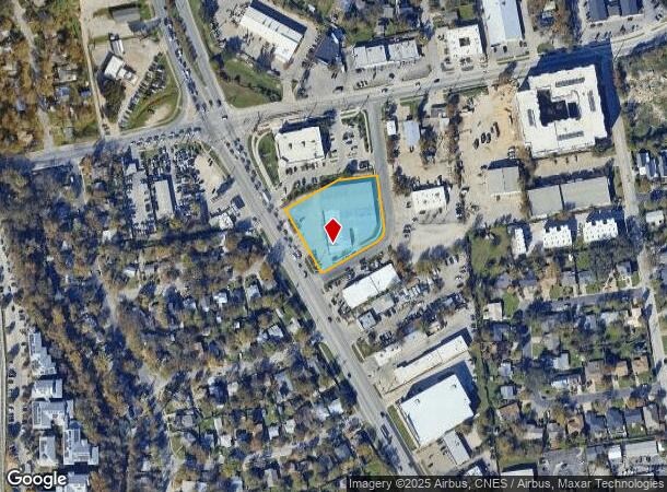  2201 Airport Blvd, Austin, TX Parcel Map