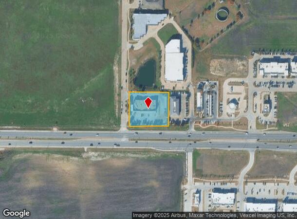 2111 E University Dr, Prosper, TX Parcel Map