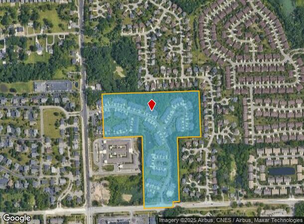  140 Crestview Blvd, Commerce Township, MI Parcel Map