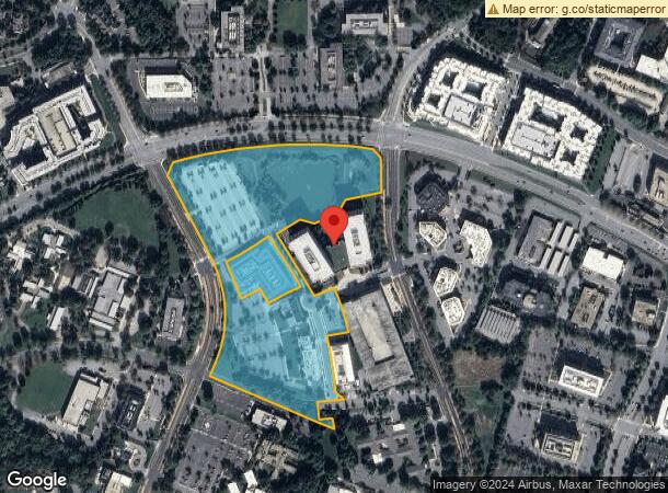  9603 Medical Center Dr, Rockville, MD Parcel Map