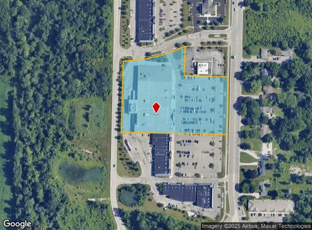 2010 Whittaker Rd, Ypsilanti, MI Parcel Map